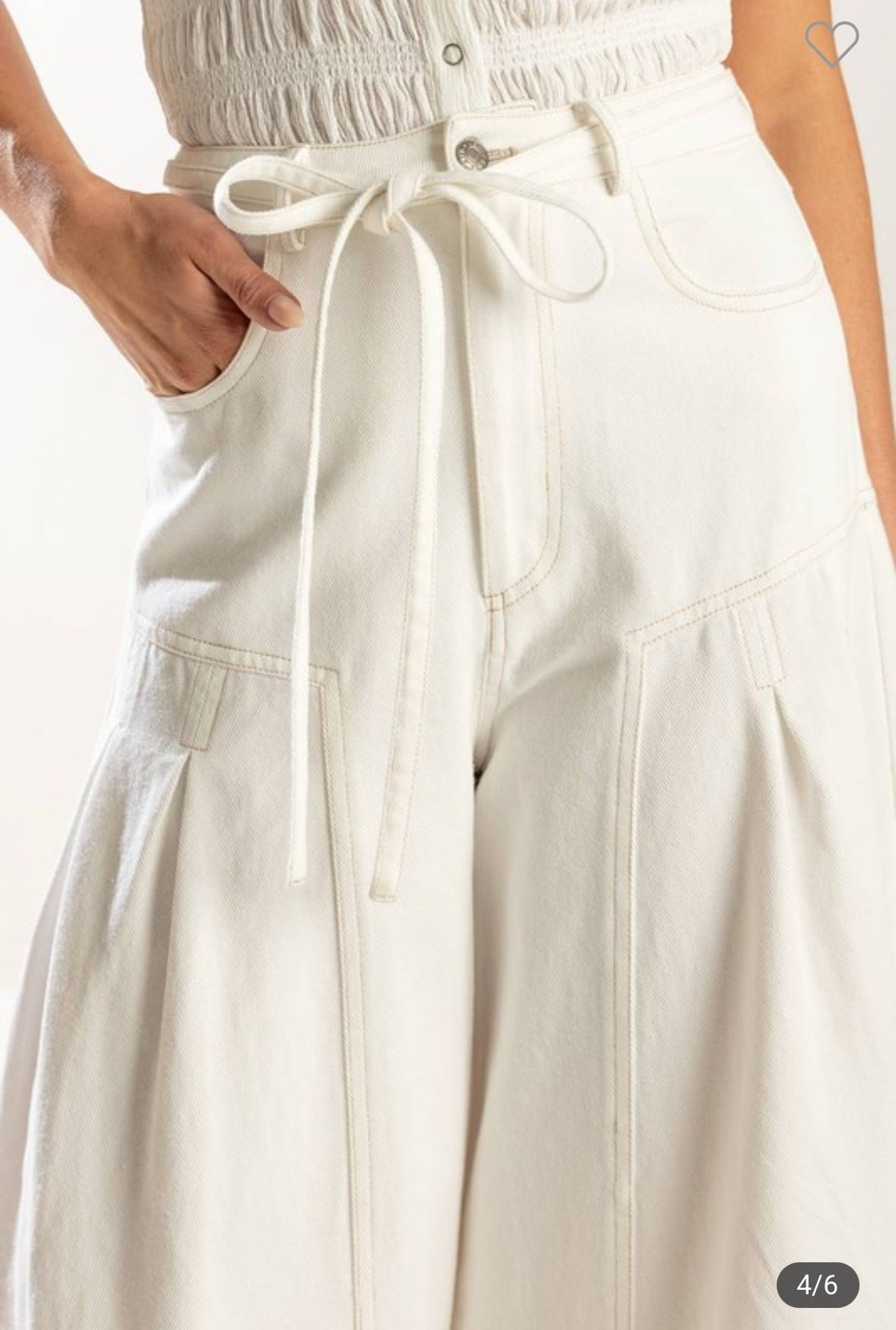 Marie Denim Pant