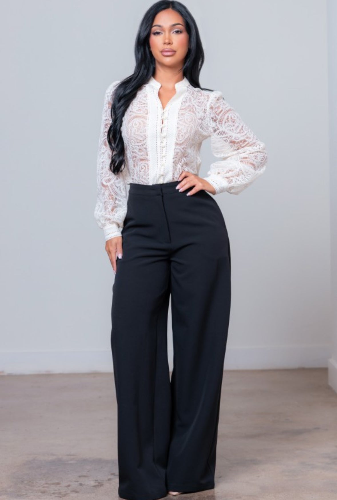 Delicate Crochet Blouse