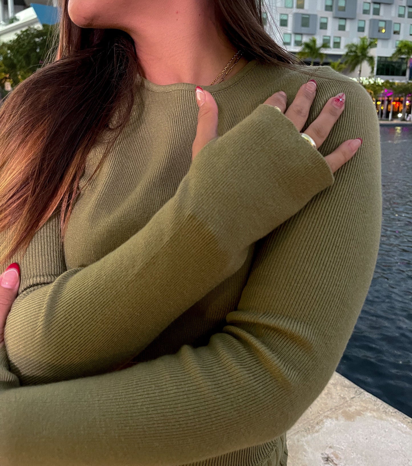 OLIVE TWO PIECE