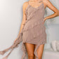 CAMILLA RUFFLE MINI DRESS