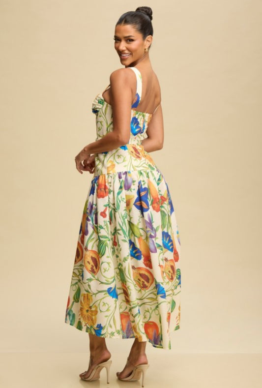Leyna Midi Dress