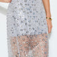 Delicate Sequin Skirt