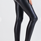 HIGH WAIST FAUX LEATHER PANTS