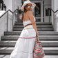 BETWEEN THE LINES MAXI DRESS