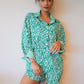 GREEN SAFARI SHORT SET