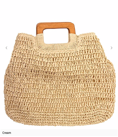 RAFFIA BAG