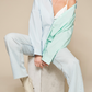COLOR BLOCK OVERSIZE SHIRT