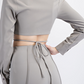 LOOP KHAKI TWO PIECE PANT SET